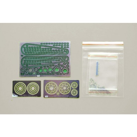 Hobby Design HD02-0319 Chain Set For Kawasaki Ninja ZX-RR for Tamiya 1/12