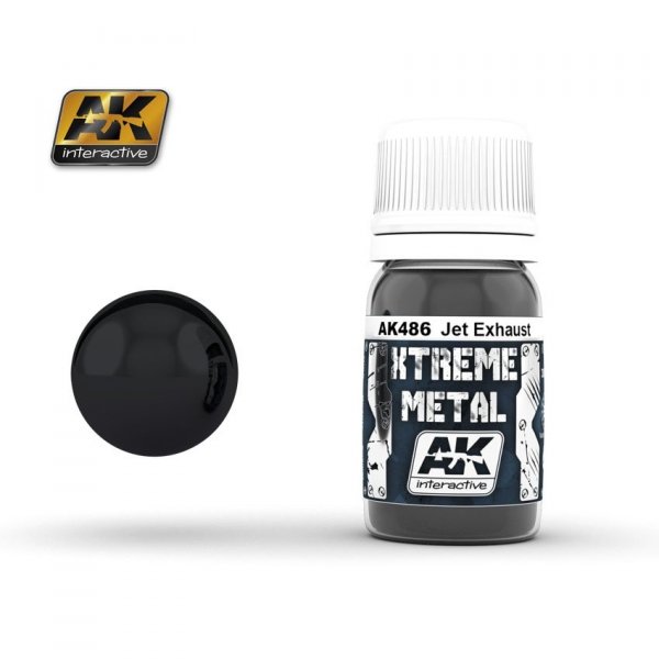 AK Interactive AK486 XTREME METAL JET EXHAUST 30ml