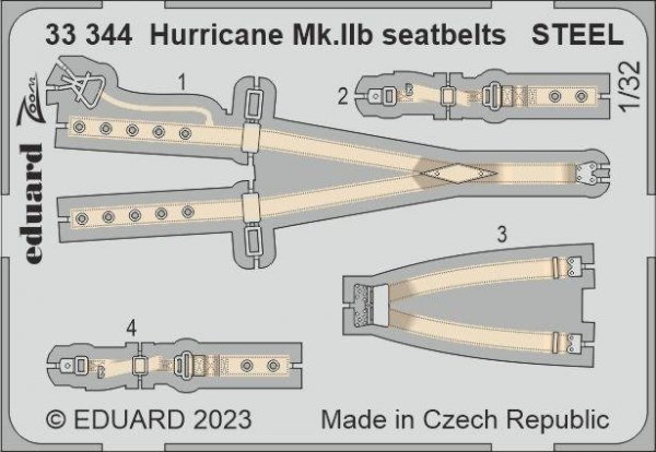 Eduard BIG33151 Hurricane Mk. IIb REVELL 1/32