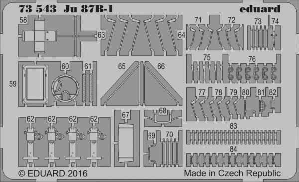 Eduard 73543 Ju 87B-1 1/72 AIRFIX