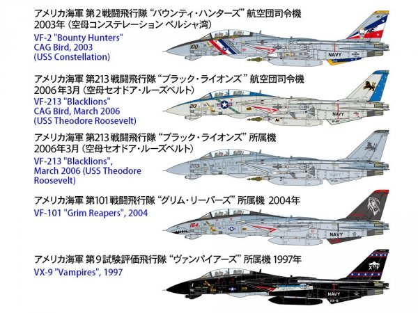 Tamiya 60795 Grumman F-14D Tomcat 1/72