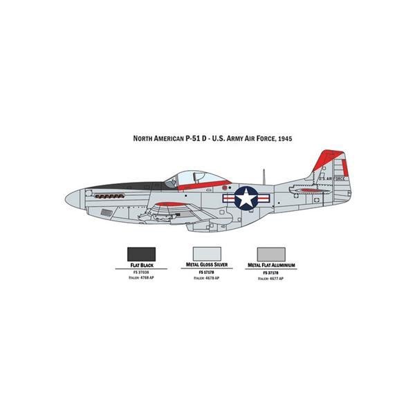 Italeri 35102 WAR THUNDER - P-47 N &amp; P-51 D 1/72