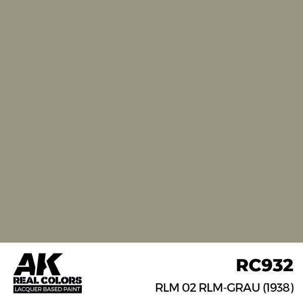 AK Interactive RC932 RLM 02 RLM-Grau (1938) 17 ml