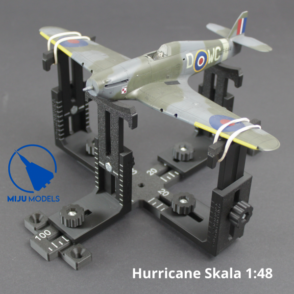 Miju Models JIG-AIR-L-FULL Duży statyw lotniczy Full Set / Large Full Set Aircraft Tripod