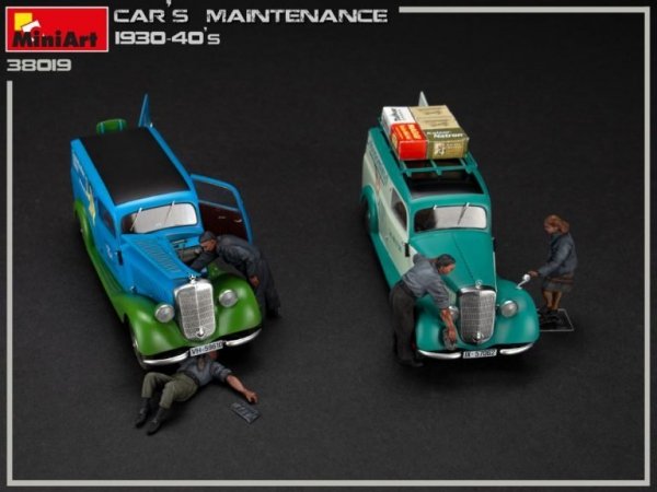 MiniArt 38019 Car Maintenance 1930-40s 1/35