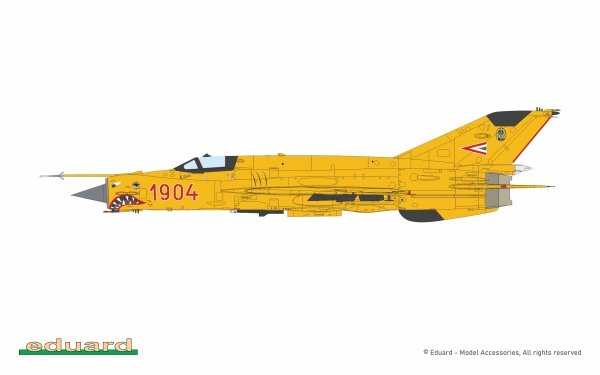 Eduard 2151 MiG-21bis DUAL COMBO 1/72