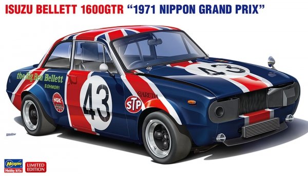 Hasegawa 20776 Isuzu Bellett 1600GTR "1971 Nippon Grand Prix" 1/24