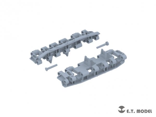 E.T. Model P35-069 WWII German KingTiger Single Workable Track (18 Teeth Late Type) ( 3D Printed ) 1/35