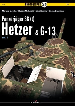 Kagero 0014 Panzerjäger 38 (t) Hetzer &amp; G13 EN