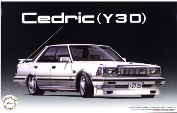 Fujimi 047829 NISSAN CEDRIC 4 door Hardtop (Y30) (High Society Car Version) 1/24