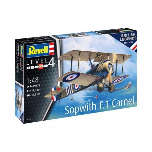 Revell 03906 British Legends: Sopwith F.1 Camel (1:48)