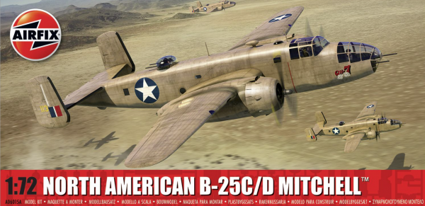 Airfix 06015A North American B-25C/D Mitchell 1/72