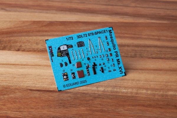 Eduard 3DL72070 Mosquito PR Mk. XVI SPACE SPECIAL HOBBY 1/72