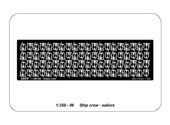 Aber 350-06 Ships crew (1:350)