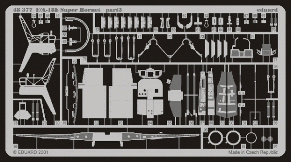 Eduard 48377 F-18E 1/48  (ITALERI)