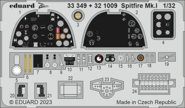 Eduard BIG33153 Spitfire Mk. I KOTARE 1/32