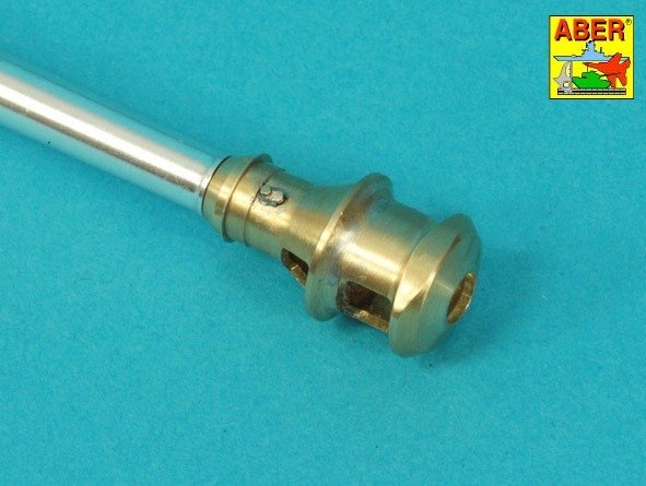 Aber 16l-32 Late muzzle brake for barrels in / późny hamulec do luf używanych w: PzKpfw. IV, Ausf. H: StuG. III, Ausf. G-Late, PaK 40 Middle 1/16