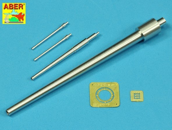 Aber 35L-200 Armament for US M6 Heavy Tank 1 x 76,2mm M7, 1 x 37mm M6; 2 x 12,7mm Browning M2 HB (1:35)