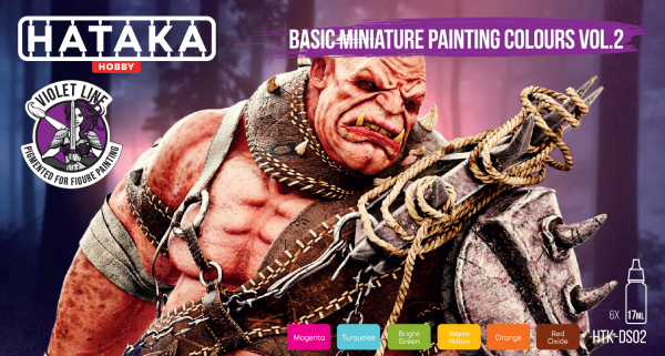 Hataka HTK-DS02 Basic Miniature Painting Colours vol. 2