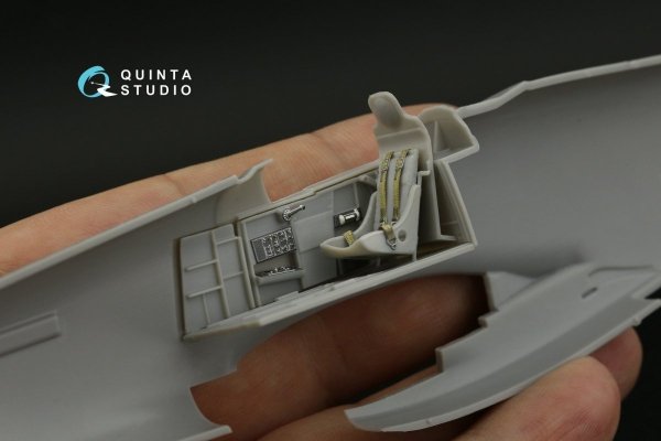 Quinta Studio QD48363 F-82F Twin Mustang 3D-Printed &amp; coloured Interior on decal paper (Modelsvit) 1/48