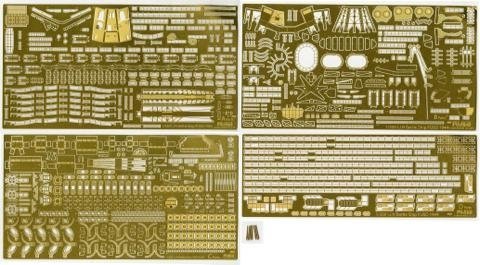 Fujimi 600147 IJN Battleship Fuso DX w/PE Parts 1/350