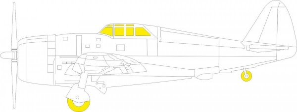 Eduard EX881 P-47D Razorback TFace TAMIYA 1/48
