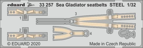 Eduard BIG33118 Sea Gladiator 1/32 ICM