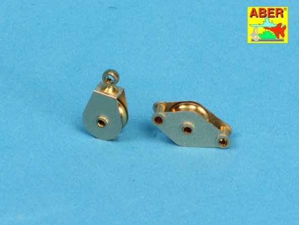 Aber R-08n All – purpose single Pulley x 2pcs (1:35)