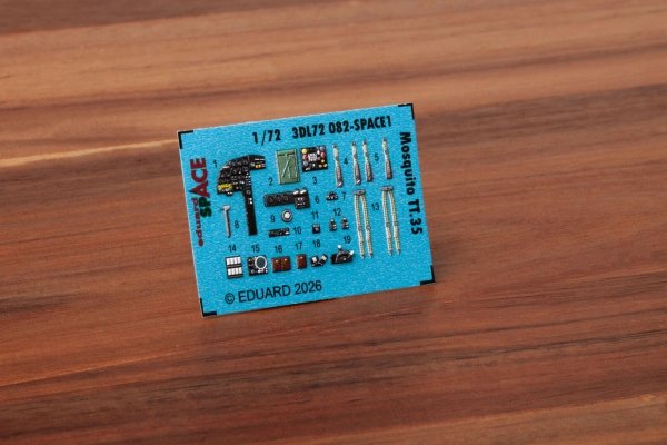 Eduard 3DL72082 Mosquito TT.35 SPACE for AIRFIX 1/72