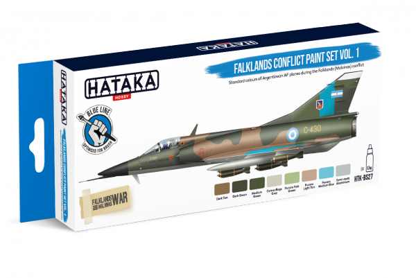 Hataka Hobby HTK-BS27 Falklands Conflict Vol. 1 Paint Set (8x17)ml