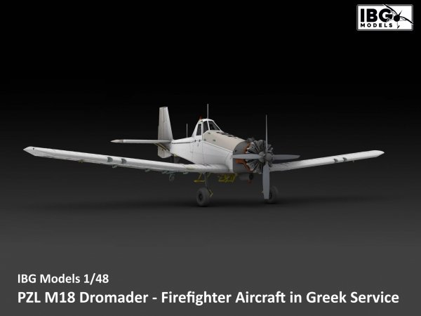 IBG 48004 PZL M18 Dromader - Firefighter Aircraft in Greek Service 1/48