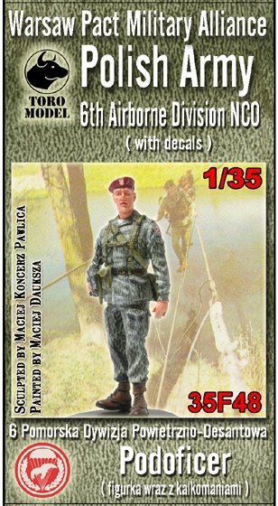 Toro 35F48 Podoficer 6 PDPD - Wojsko Polskie 1/35