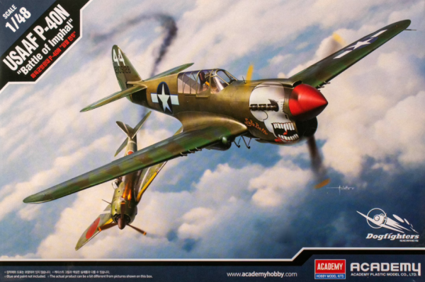 Academy 12341 USAAF P-40N &quot;Battle of Imphal&quot; 1/48