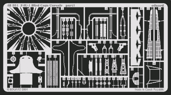 Eduard 48351 F4U-1 Birdcage 1/48 TAMIYA