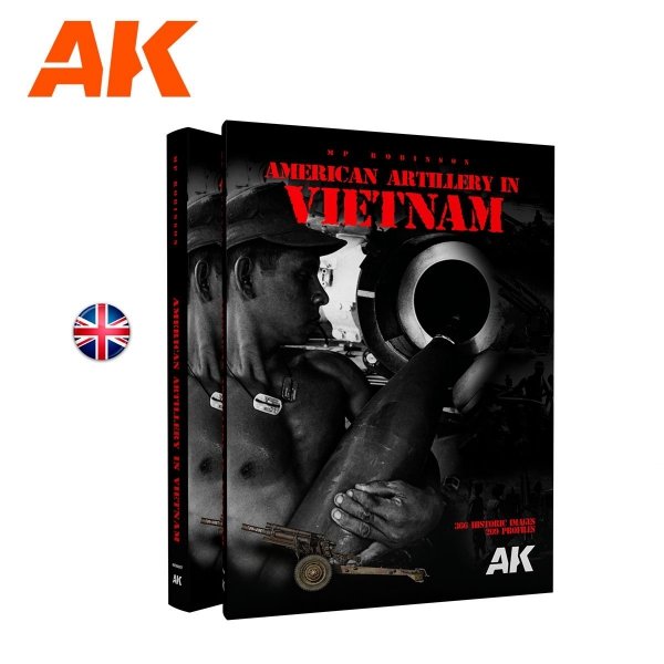 AK Interactive AK130007 AMERICAN ARTILLERY IN VIETNAM EN