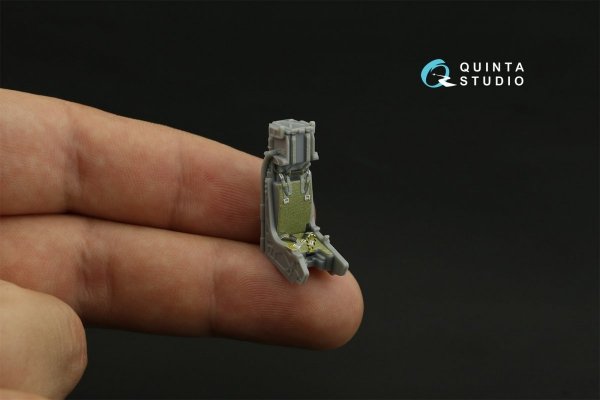 Quinta Studio QD48259 F/A-18E 3D-Printed &amp; coloured Interior on decal paper (HobbyBoss) 1/48