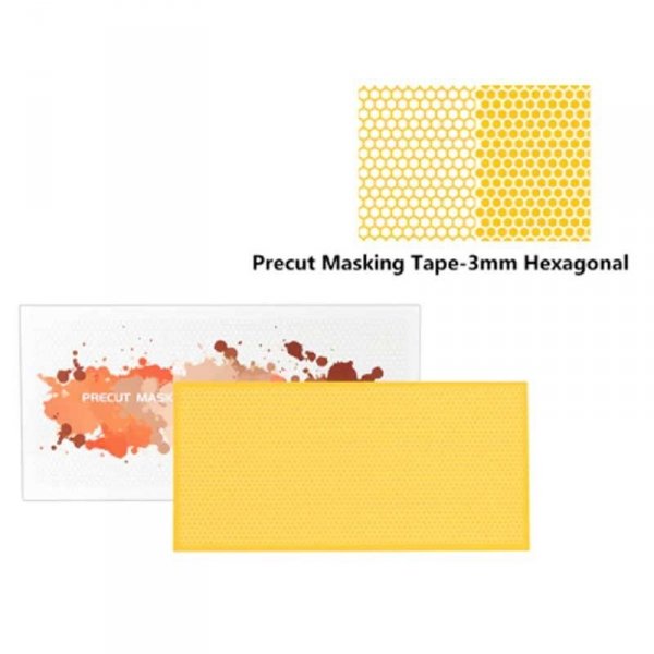 DSPIAE PMT-H03 3mm Precut Masking Tape - 3mm Hexagonal