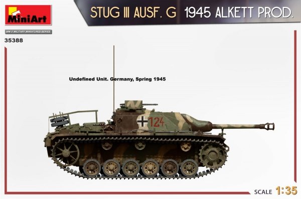 MiniArt 35388 STUG III AUSF. G 1945 ALKETT PROD. 1/35