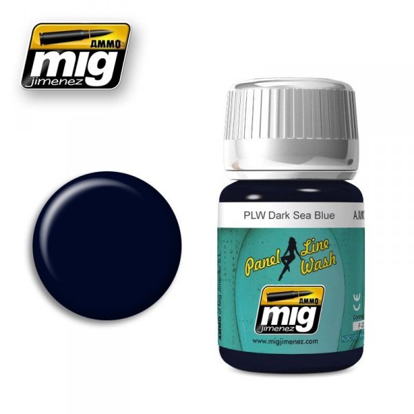 AMMO of Mig Jimenez 1603 PLW DARK SEA BLUE 35ml