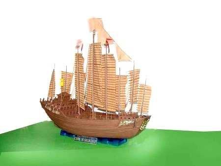 Trumpeter 01202 60cm Chinese Cheng-Ho Sailing Ship 1/200