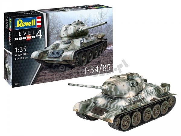 Revell 03319 Soviet T34-85  1/35