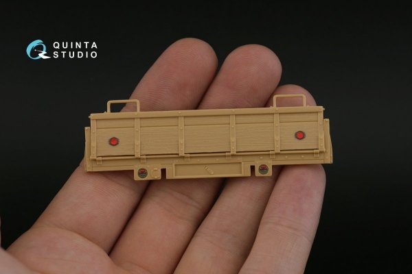 Quinta Studio QD35038 US White 666 3D-Printed &amp; coloured Interior on decal paper (Hobby Boss) 1/35