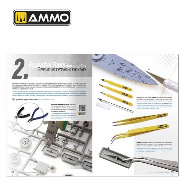 Ammo by Mig 6300 Scale Modeling for Beginners Vol. 1: Assembly (Bilingual English &amp; Spanish)