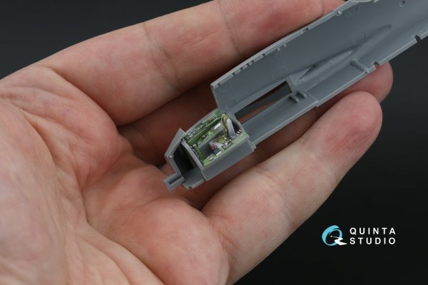 Quinta Studio QD72197 Bristol Beaufighter Mk.VI 3D-Printed &amp; coloured Interior on decal paper (Hasegawa/MPM/Hobby2000) 1/72
