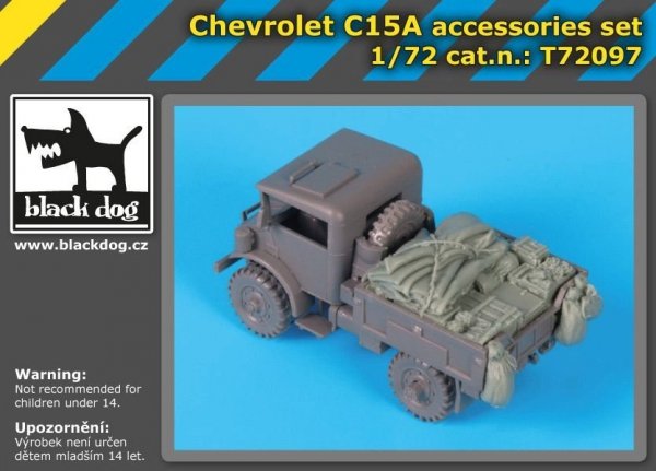 Black Dog T72097 Chevrolet C15A accessories set for IBG Models 1/72