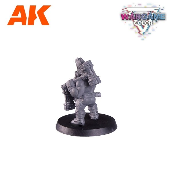 AK Interactive AK11769 CRUSHER DWARF – WARGAME STARTER SET – 14 COLORS &amp; 1 FIGURE