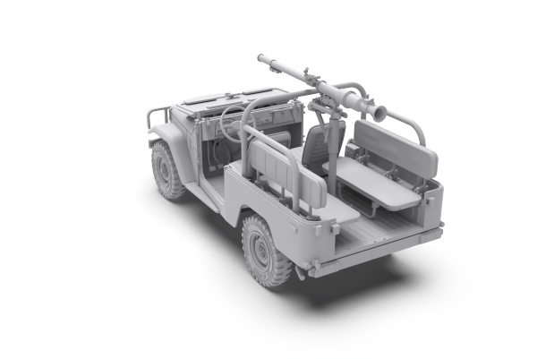 AK Interactive AK35003 FJ43 PICKUP WITH SPG-9 RECOILLESS GUN 1/35