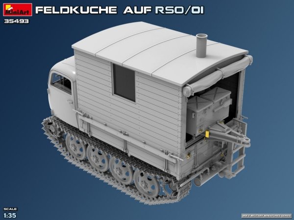 MiniArt 35493 35429 Feldküche Auf RSO/01 1/35