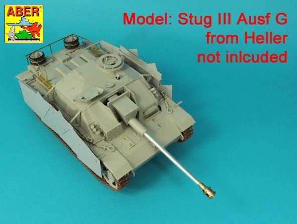 Aber 16l-32 Late muzzle brake for barrels in / późny hamulec do luf używanych w: PzKpfw. IV, Ausf. H: StuG. III, Ausf. G-Late, PaK 40 Middle 1/16