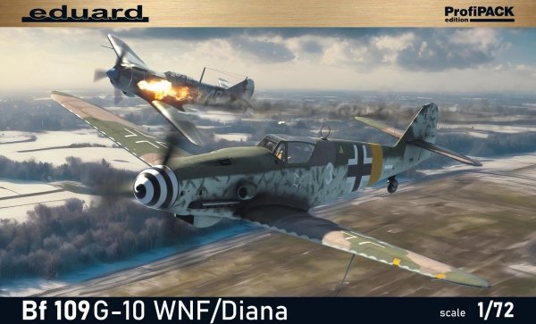 Eduard 70164 Bf 109G-10 WNF/ Diana ProfiPACK Edition 1/72